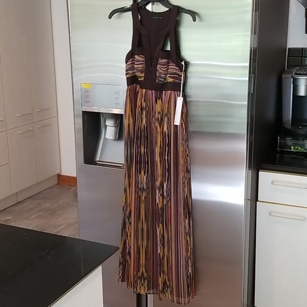 💕ADELYN RAE💕 Sleeveless Pattern Maxi Drese